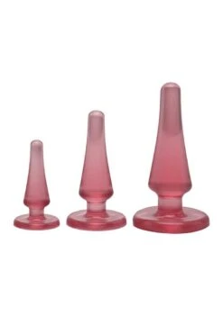 Crystal Jellies – Anal Initiation Kit Pink
