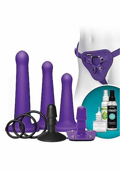 Vac-U-Lock Platinum Silicone Total Penetration Set – Purple 3 Vac-U-Lock Platinum Silicone Total Penetration Set – Purple
