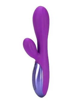 UltraZone – Excite 6x Rabbit Style Silicone Vibe – Purple