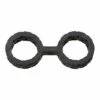 Japanese Bondage β Silicone Cuffs β Small β Black 2 Japanese Bondage β Silicone Cuffs β Small β Black -Toys Verkoop 2102 03 BX 1