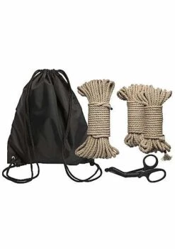 Bind & Tie Initiation Kit – 5 Piece Hemp Rope