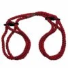 Hogtied – Bind & Tie – 6mm Hemp Wrist Or Ankle Cuffs – Red -Toys Verkoop 2404 62 CD 1