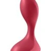 Satisfyer Backdoor Lover Plug Vibrator – Red