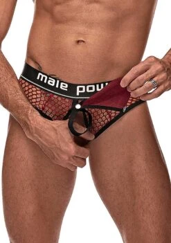 Cock Pit – Cockring String – Burgundy – S/M