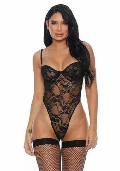Laced With Love Teddy – Black M