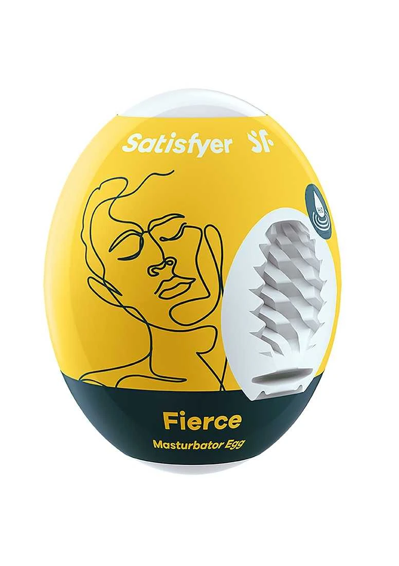 Satisfyer Fierce Masturbator Egg 3 Satisfyer Fierce Masturbator Egg