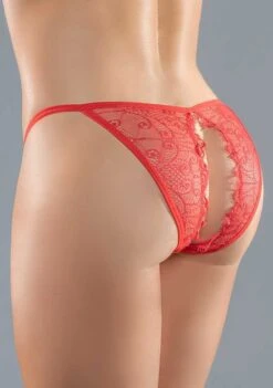 Adore Enchanted Belle Panty ( Crotchless ) – Red – O/S