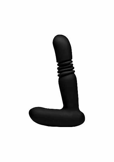 Silicone Thrusting Anal Plug With Remote Control 3 Silicone Thrusting Anal Plug With Remote Control
