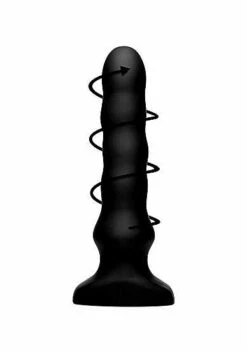 XR Brands Silicone Vibrating & Squirming Plug