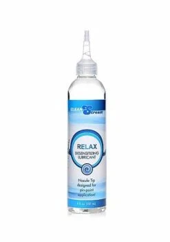 Relax Desensitizing Lubricant With Nozzle Tip – 8oz