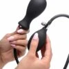 Dark Inflator Silicone Inflatable Plug – Black 1 Dark Inflator Silicone Inflatable Plug – Black -Toys Verkoop AG200 1