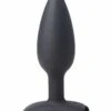 Bum Shock E-Stim Silicone Anal Plug – Black 1 Bum Shock E-Stim Silicone Anal Plug – Black -Toys Verkoop AG260 1