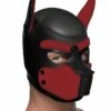 Neoprene Puppy Hood β Black And Red 1 Neoprene Puppy Hood β Black And Red -Toys Verkoop AG292 RED 1