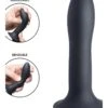 Squeezable Slender Dildo – Black 2 Squeezable Slender Dildo – Black -Toys Verkoop AG474 BLACK 1