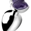 Gemstones Amethyst Heart Large Anal Plug -Toys Verkoop AG750 LARGE 1 1