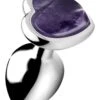 Gemstones Amethyst Heart Small Anal Plug 2 Gemstones Amethyst Heart Small Anal Plug -Toys Verkoop AG750 SMALL 1
