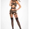 Adore Leia Deliciously Playful Corselette W Gart – Black – S -Toys Verkoop ALLA1029S 1 1