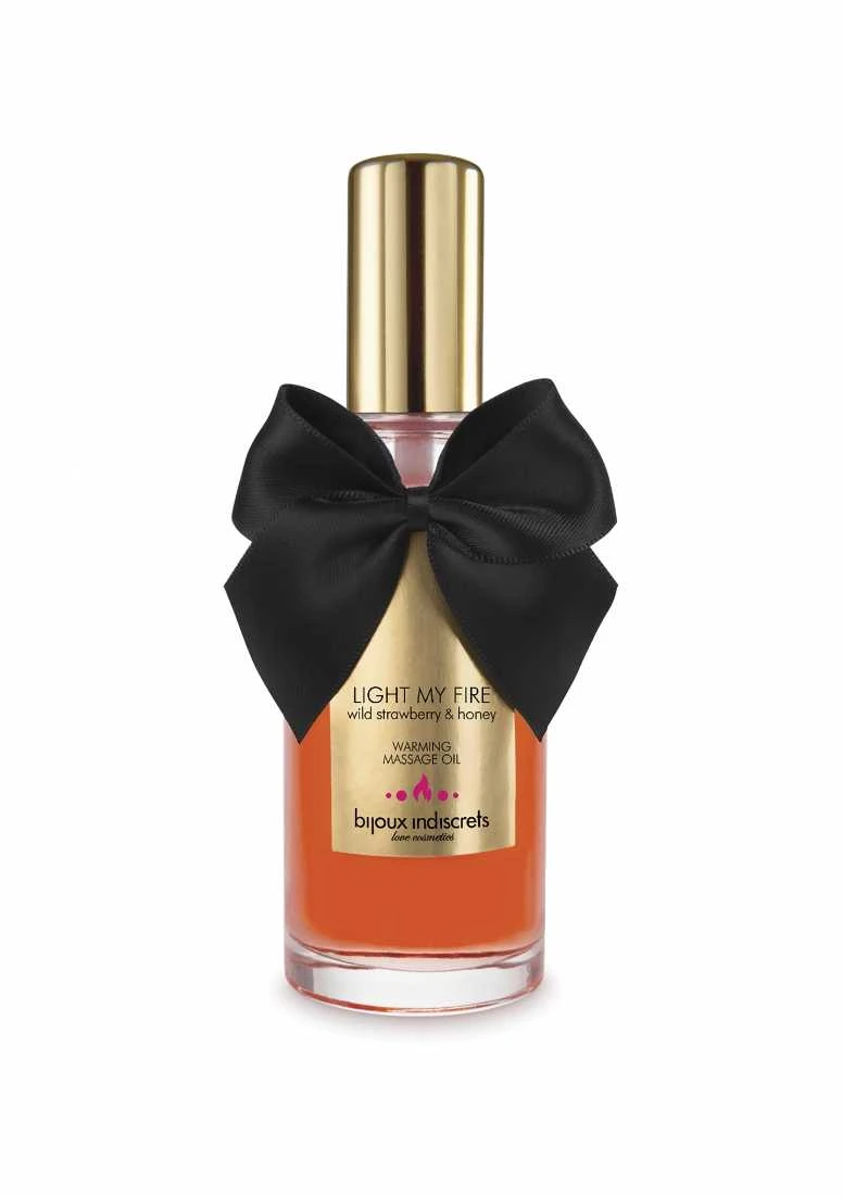 LIGHT MY FIRE – Wild Strawberry & Honey – Warming Massage Oil – 3 LIGHT MY FIRE – Wild Strawberry & Honey – Warming Massage Oil –