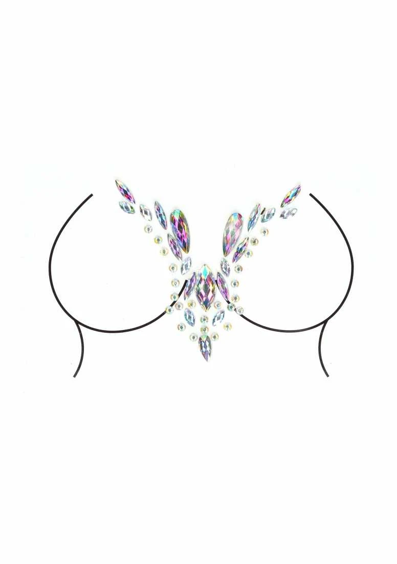 Dazzling Deep-V Cleavage Bling Sticker – OS 3 Dazzling Deep-V Cleavage Bling Sticker – OS