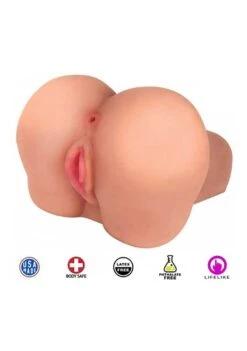 Brooke Vibrating Butt Doggie Style – Vanilla