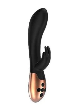 Elegance – Heating Rabbit Vibrator – Opulent – Black