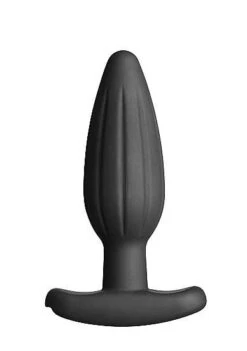 ElectraStim – “Rocker” Silicone Noir Butt Plug – Medium
