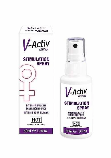 HOT V-Activ Stimulation Spray For Woman – 50 Ml 3 HOT V-Activ Stimulation Spray For Woman – 50 Ml