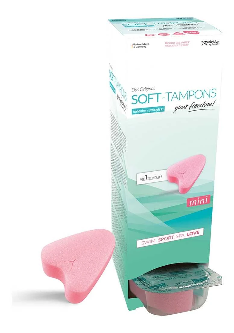 Joydivision Soft-Tampons Mini – Dispenser Box Of 10 3 Joydivision Soft-Tampons Mini – Dispenser Box Of 10
