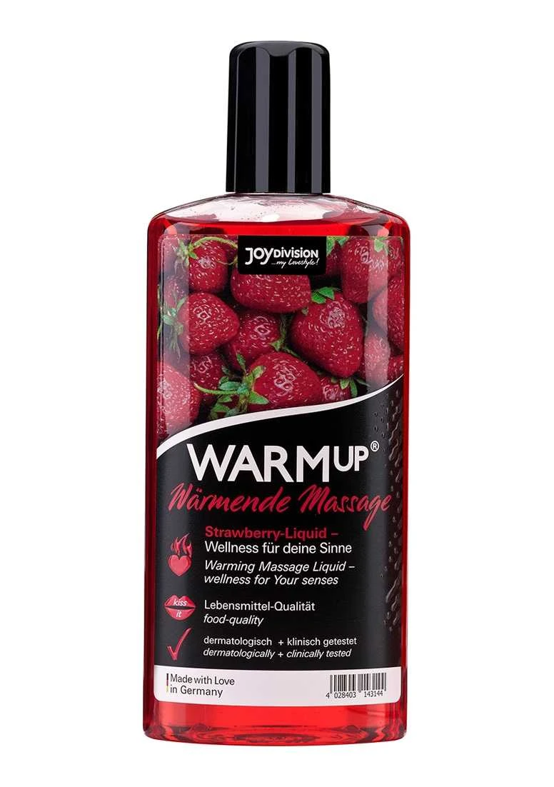 Joydivision WARMup Strawberry – 150 Ml 3 Joydivision WARMup Strawberry – 150 Ml
