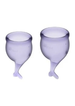 Satisfyer Feel Secure Menstrual Cup – Lilac