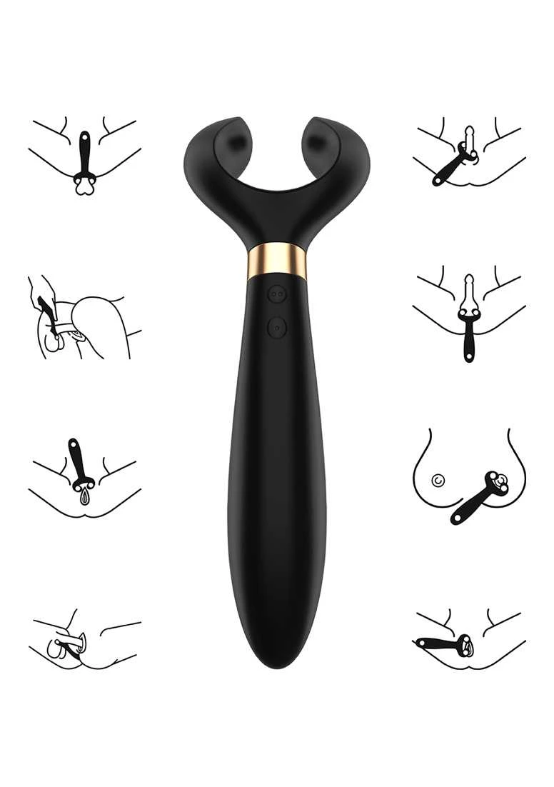 Satisfyer Endless Fun Partner Vibrator – Black 3 Satisfyer Endless Fun Partner Vibrator – Black