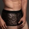 Lace Boxer – Black – S/M -Toys Verkoop L002BLK SM 1