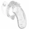 Model 11 – Chasity – 4.5″ – Cage With Plug – Transparent -Toys Verkoop MCG011TRA 1 1
