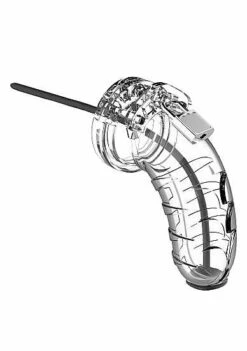 Model 16 – Chastity – 4.5″ – Cage With Silicone Urethal Sounding