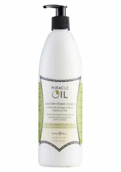 Miracle Oil Tea Tree Shave Cream — 16 Oz