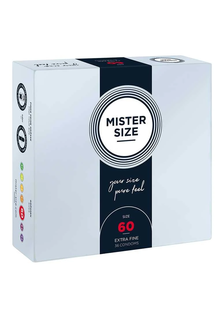 Mister Size 60 Mm 36 Pack 3 Mister Size 60 Mm 36 Pack