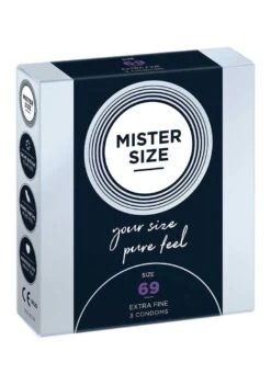 Mister Size 69 Mm 3 Pack