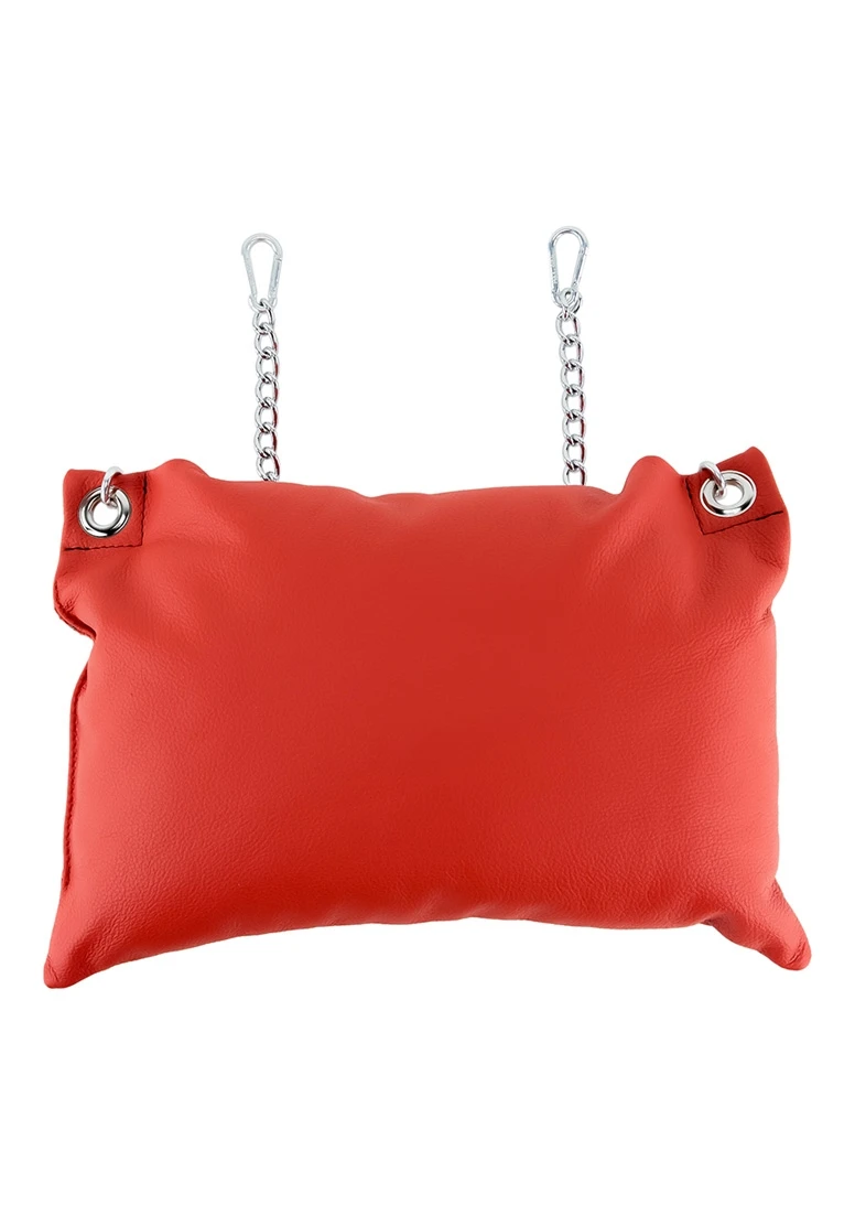 Leather Pillow – Red 3 Leather Pillow – Red