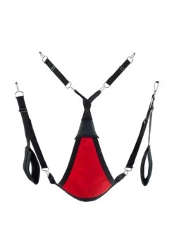 Triangle Canvas Sling – 3 Or 4 Points – Full Set – Red