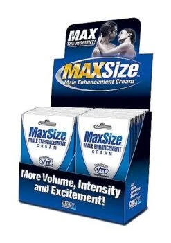 Swiss Navy MAX Size Potentiecr?me Voor Mannen – 5ml/24 Stuks Stuks Display