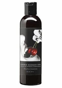 Cherry Edible Massage Oil — 8 Oz