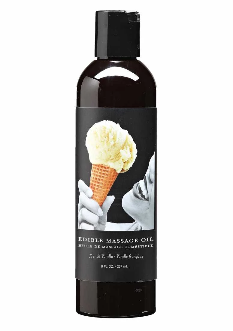 Vanilla Edible Massage Oil — 8 Oz 3 Vanilla Edible Massage Oil — 8 Oz