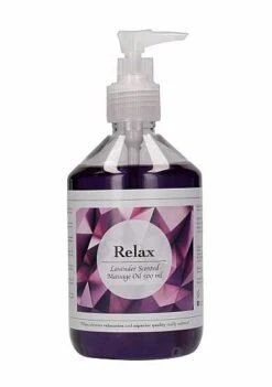 Pharmquests – Relax – Lavender Scented Massage Oil – 500 Ml