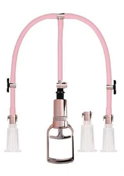 Clitoral & Nipple Pump Set Medium – Rose Gold