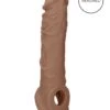Penis Sleeve 8″ – Tan 2 Penis Sleeve 8″ – Tan -Toys Verkoop REA106TAN 1