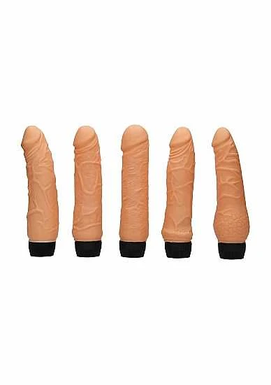 Seven Creations Bedside Companions – 5 Different Vibrators – Flesh 3 Seven Creations Bedside Companions – 5 Different Vibrators – Flesh
