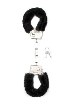 Furry Handcuffs – Black