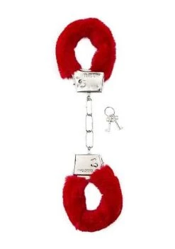 Furry Handcuffs – Red