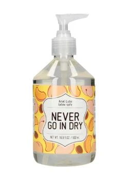 Anal Lube – NEVER GO IN DRY – 500 Ml