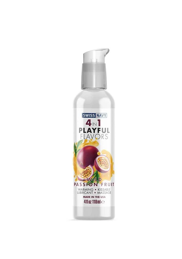 Playful 4 In 1 Glijmiddel Met Wild Passion Fruit-Smaak – 118ml 3 Playful 4 In 1 Glijmiddel Met Wild Passion Fruit-Smaak – 118ml